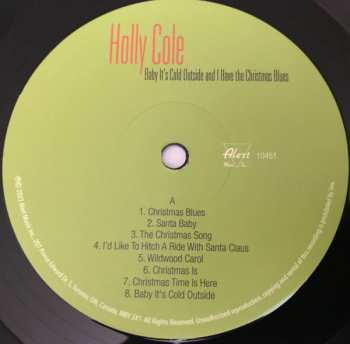 LP Holly Cole: Baby It's Cold Outside And I Have The Christmas Blues