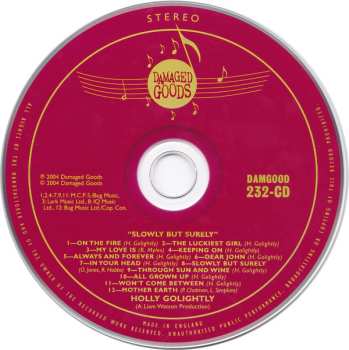 CD Holly Golightly: Slowly But Surely