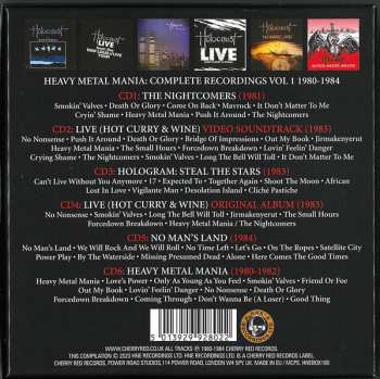 6CD/Doos Holocaust: Heavy Metal Mania (Complete Recordings Vol.1 1980-1984)
