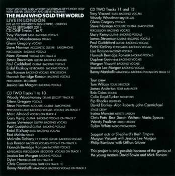 2CD Holy Holy: The Man Who Sold The World Live In London