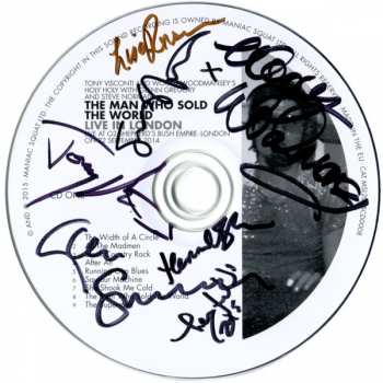 2CD Holy Holy: The Man Who Sold The World Live In London