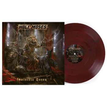 LP Holy Moses: Invisible Queen (180g) (limited Edition) (transparent Red/black Marbled Vinyl)