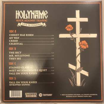 2LP HolyName: Rock Against Traffic (Live in Pomona) CLR