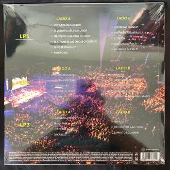 3LP Hombres G: Huevos Revueltos En Vivo