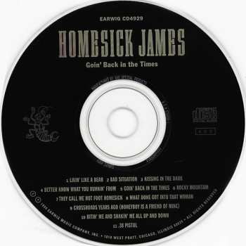 CD Homesick James: Goin' Back In The Times