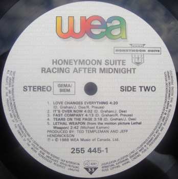 LP Honeymoon Suite: Racing After Midnight