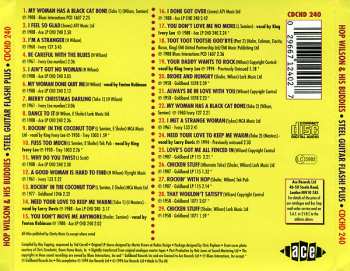 CD Hop Wilson And His Buddies: Steel Guitar Flash! Plus