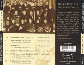 CD Joseph Alessi: Hora Decima Brass Ensemble
