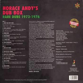 LP Horace Andy: Dub Box  - Rare Dubs 1973-1976