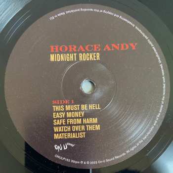 LP Horace Andy: Midnight Rocker