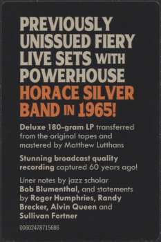 LP Horace Silver: Silver In Seattle: Live At The Penthouse