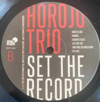 LP HOROJO Trio: Set The Record
