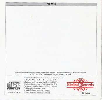 CD Hossein Omoumi: Persian Classical Music