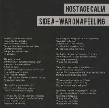 SP Hostage Calm: War On A Feeling / Donna Lee