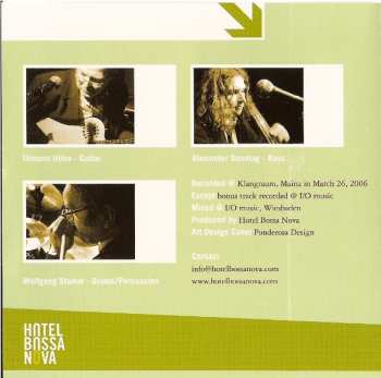 CD Hotel Bossa Nova: Ao Vivo