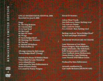 CD/DVD House Of Shakira: III + Live At Sweden Rock LTD