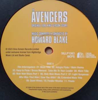 2LP Howard Blake: The Avengers: Original Tara King Season Score CLR