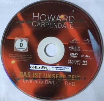DVD Howard Carpendale: Das Ist Unsere Zeit (Live Aus Berlin)