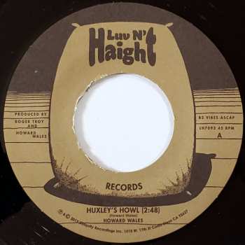 SP Howard Wales: Huxley's Howl / My Blues