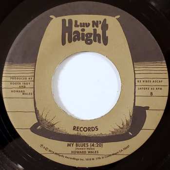 SP Howard Wales: Huxley's Howl / My Blues