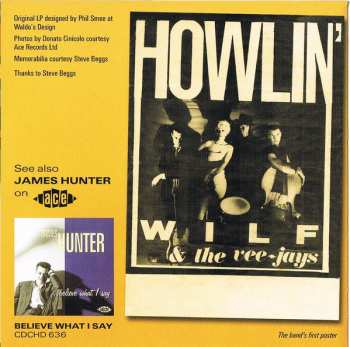 CD Howlin' Wilf & The Vee-Jays: Cry Wilf!