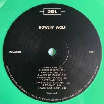 LP Howlin' Wolf: Howlin' Wolf CLR