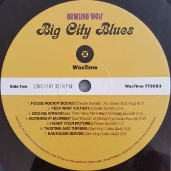 LP Howlin' Wolf: Big City Blues