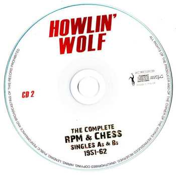 3CD Howlin' Wolf: The Complete RPM & Chess Singles As & Bs 1951-62