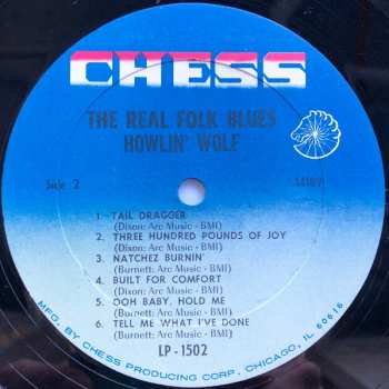 LP Howlin' Wolf: Real Folk Blues
