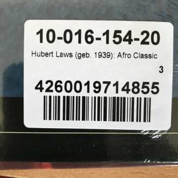 LP Hubert Laws: Afro-Classic