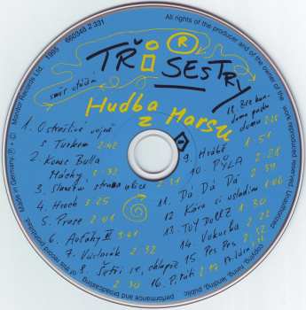 CD Tři Sestry: Hudba Z Marsu