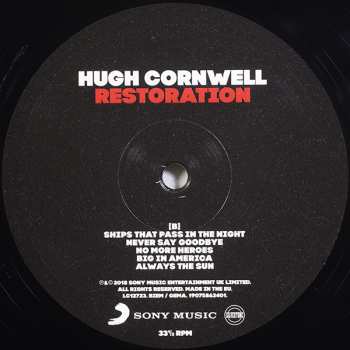 2LP Hugh Cornwell: Monster