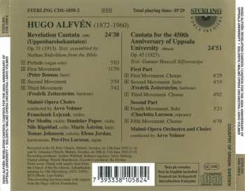 CD Malmö Operaorkester: Cantatas Volume 2: Revelation Cantata · Cantata For The 450th Anniversary Of Uppsala University