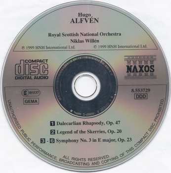 CD Royal Scottish National Orchestra: Symphony No. 3 • Legend Of The Skerries • Dalecarlian Rhapsody