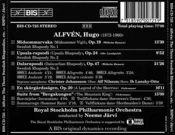 CD Kungliga Filharmonikerna: The Three Swedish Rhapsodies