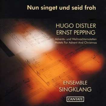 CD Hugo Distler: Advents- Und Weihnachtsmotetten Zu Drei Stimmen