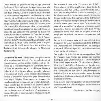 CD Hugo Distler: Die Weihnachtsgeschichte Und Liedmotetten Zur Weihnacht