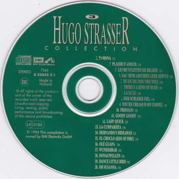CD Hugo Strasser Und Sein Tanzorchester: Collection 3 - Standard Gold
