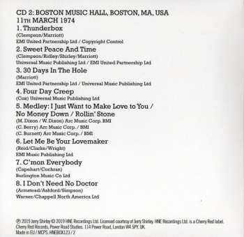 4CD/Doos Humble Pie: Tourin' The Official Bootleg Box Set Vol.4