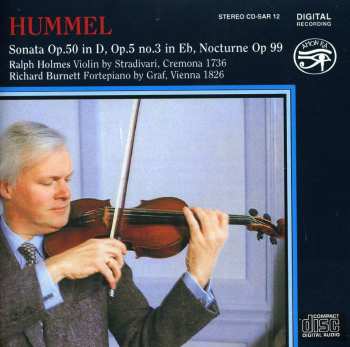 Album Johann Nepomuk Hummel: Violin And Piano Works
