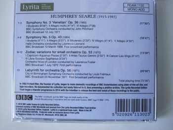 CD Humphrey Searle: Labyrinth