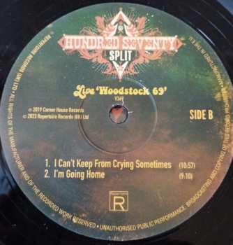 LP Hundred Seventy Split: Live 'Woodstock 69' LTD