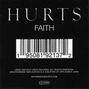CD/3SP/Doos Hurts: Faith DLX | CLR