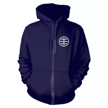 Hoodie Met Rits Circle Logo Husker Du 1