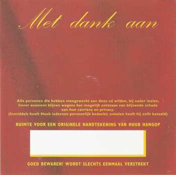 CD Huub Hangop: De Allerergste Van Huub Hangop
