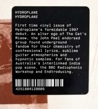 LP Hydroplane: Hydroplane