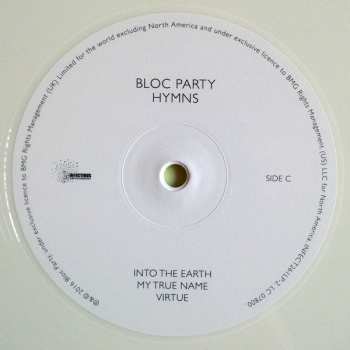 2LP Bloc Party: Hymns CLR