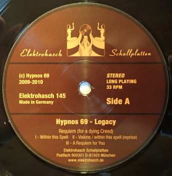 2LP Hypnos 69: Legacy