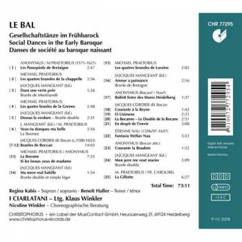 CD I Ciarlatani: Le Bal