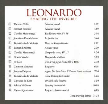 CD I Fagiolini: Leonardo (Shaping The Invisible)